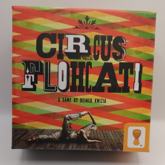 Grail Games Other - Circus Flohcati 2016 Card Game 2nd Edition COMPLETE RARE COLLECTIBLE